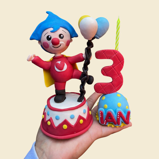 Vela personalizada Plim Plim