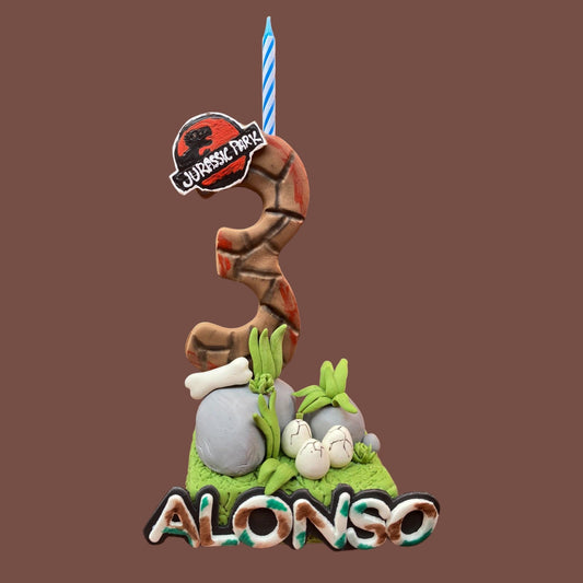 Vela de número Jurassic
