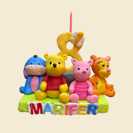 Vela personalizada Winnie Pooh