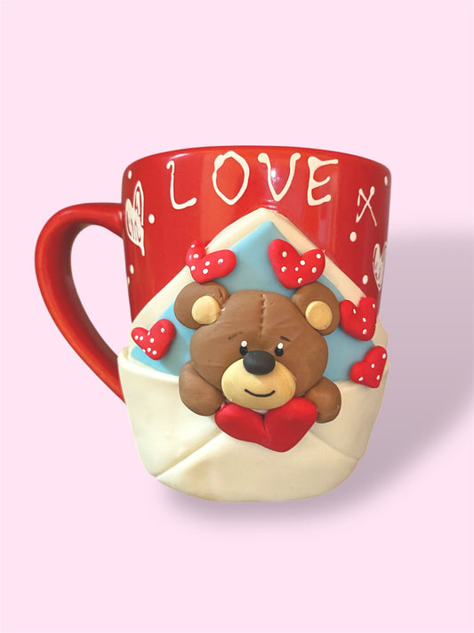 Taza oso en sobre